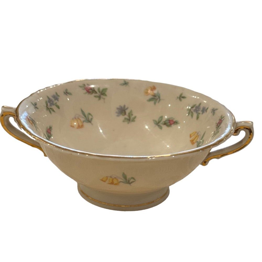 Federal Shape Syracuse Fine China Suzanne Soup Bowls Cream Soup